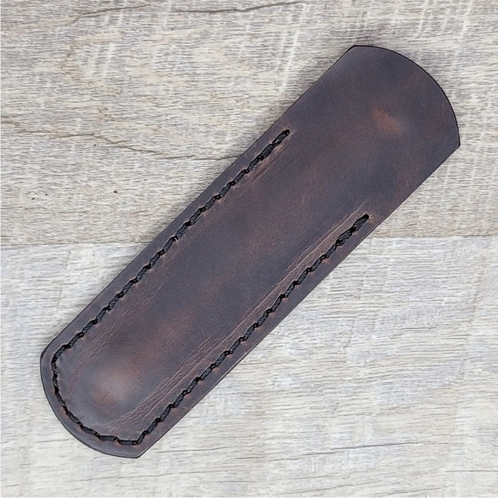 Handcrafted Horween Chromexcel Leather Case for Kaweco SPORT AL Pen *NO PEN - Picture 1 of 12